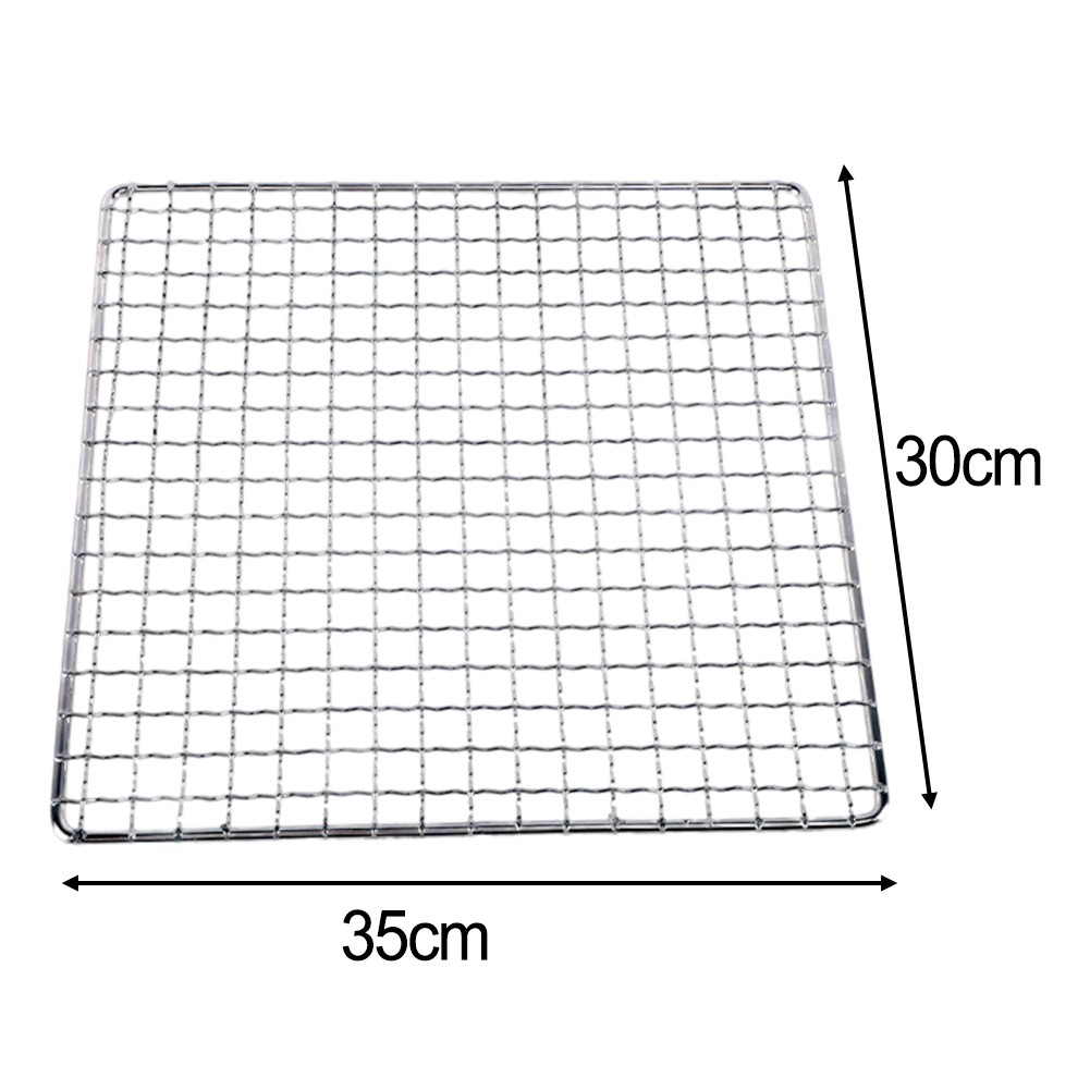 Plateau de cuisson en maille d'acier inoxydable pour soldes aliments parfaitement grill