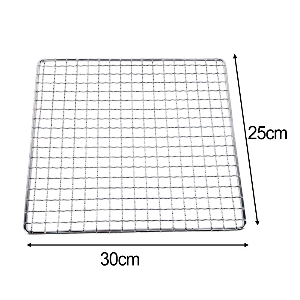 Plateau achats de cuisson en maille d'acier inoxydable pour aliments parfaitement grill