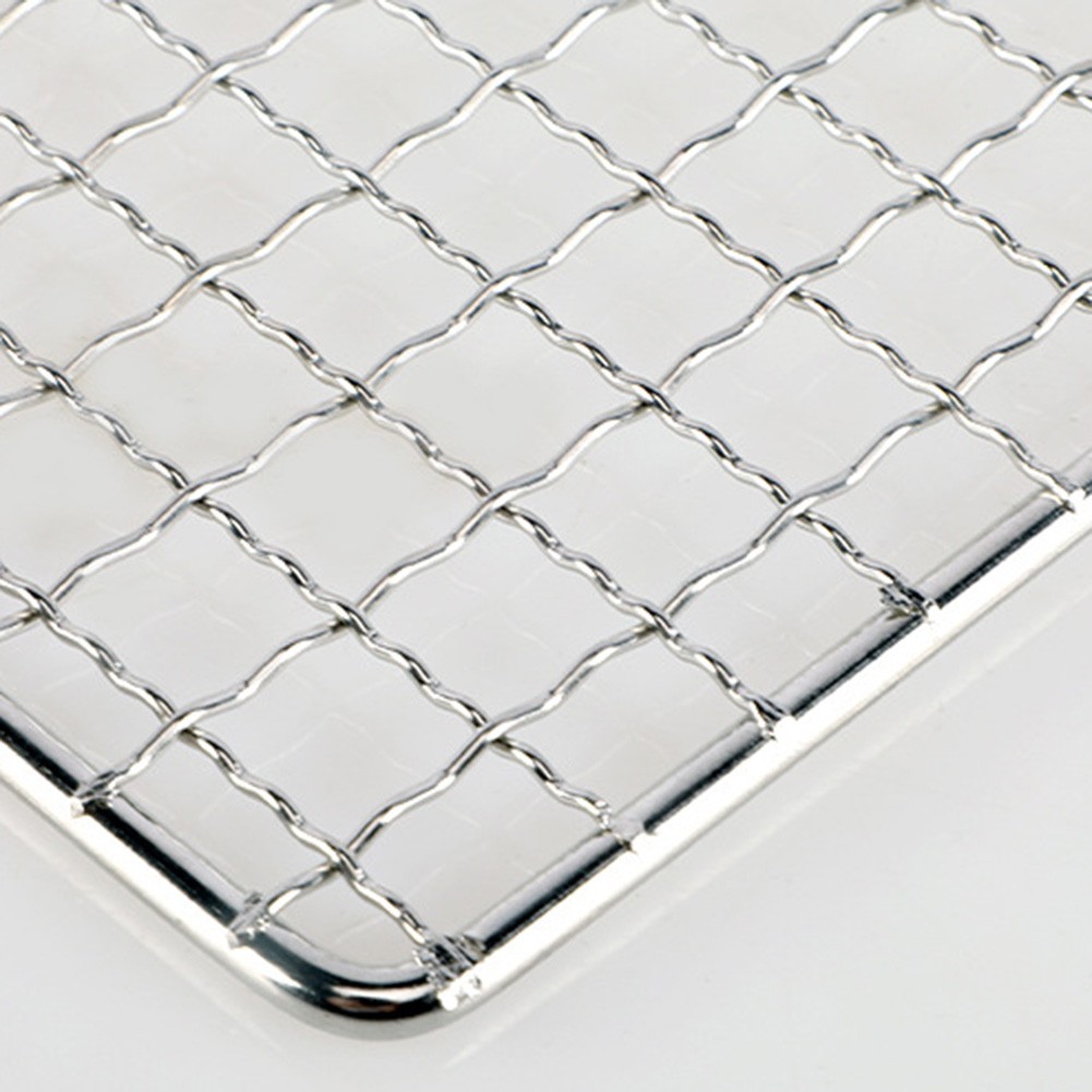 Plateau de cuisson en soldes maille d'acier inoxydable pour aliments parfaitement grill