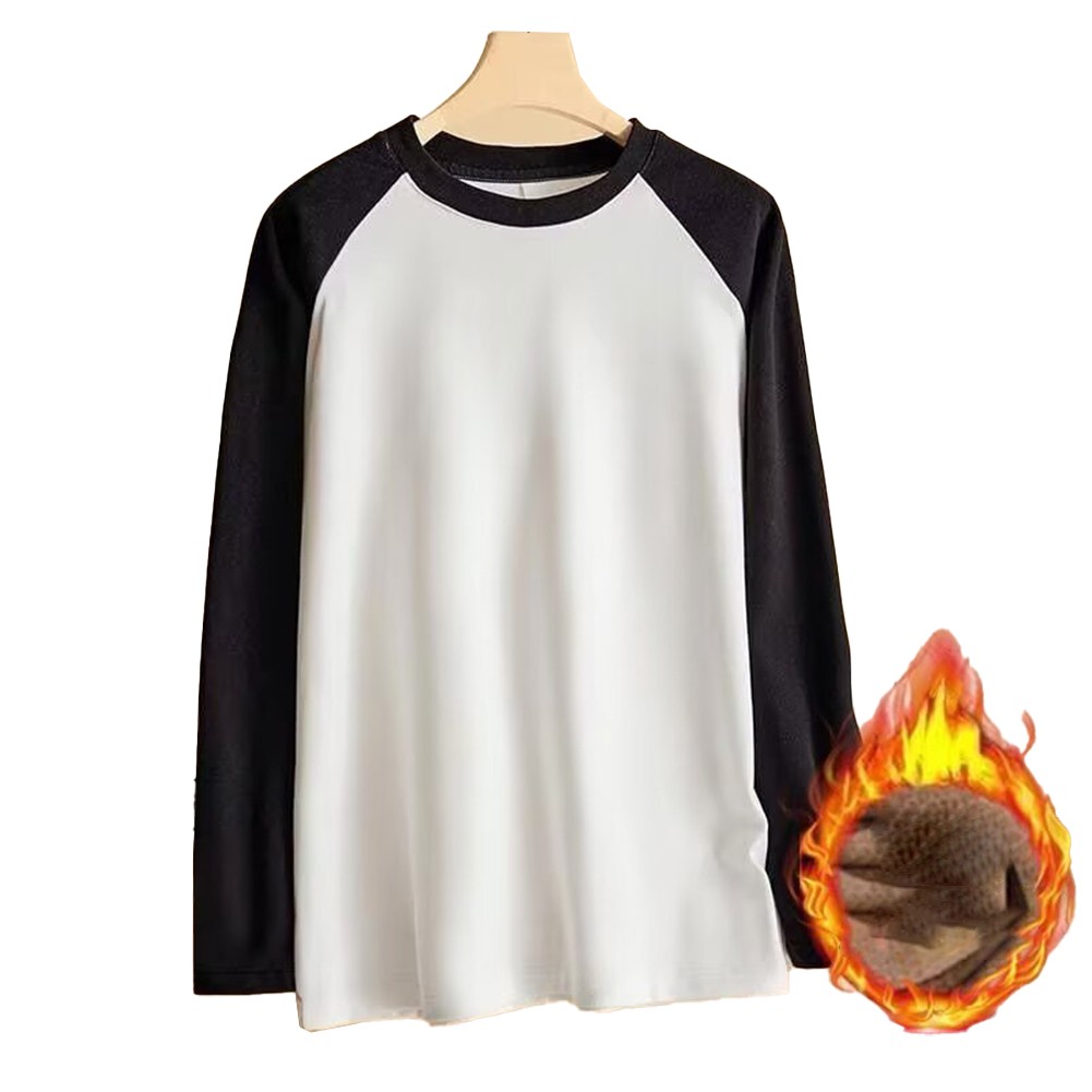 Diverse Colors Available in Mens Long Sleeve T Shirt Round Neck Design - Picture 8 of 16