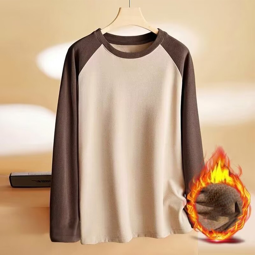 Diverse Colors Available in Mens Long Sleeve T Shirt Round Neck Design - Picture 11 of 16