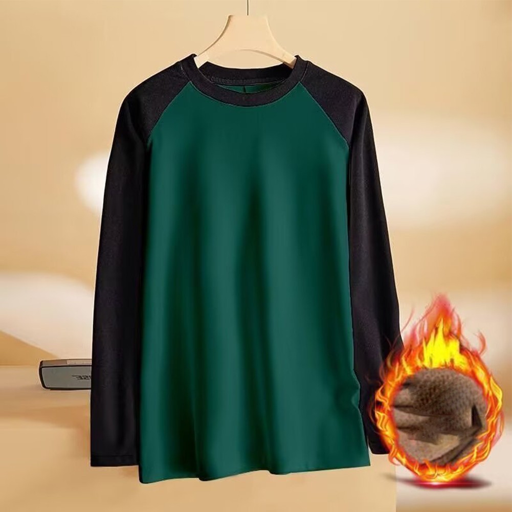 Diverse Colors Available in Mens Long Sleeve T Shirt Round Neck Design - Picture 13 of 16