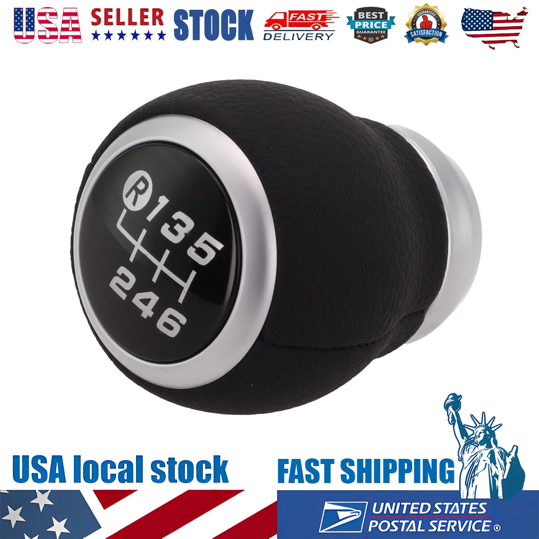 6 Speed Manual Gear Shift Knob Black for BRZ for Toyota 86 for SCION FR-S 13-20