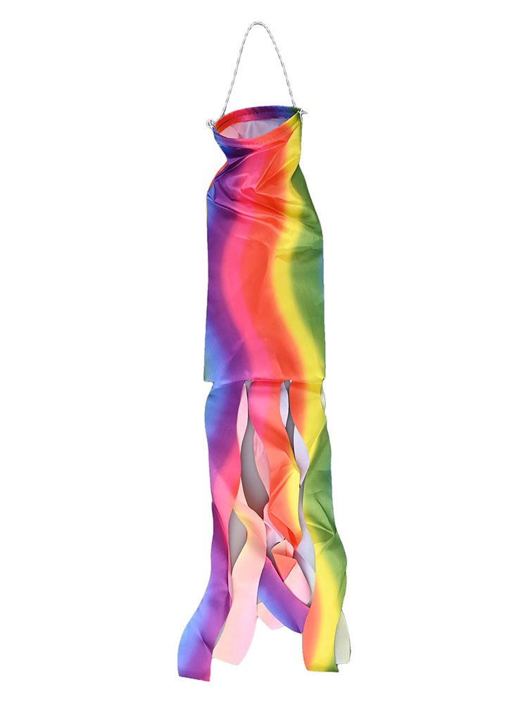 Windsock Flag Camping Colorful Streamers Polyester Fabric Wind Sock Flag - Picture 30 of 44
