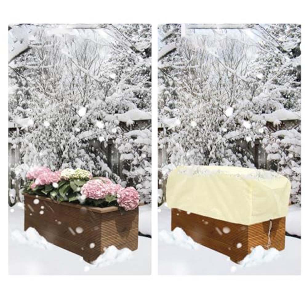 1pc Rectangular Plant Frost Protection Covers for Winter Use in Gardens