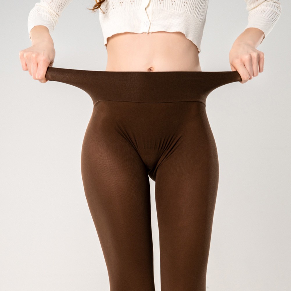 Women's Thickened Tights with Deep Crotch Plus Velvet & Seamless Pantyhose