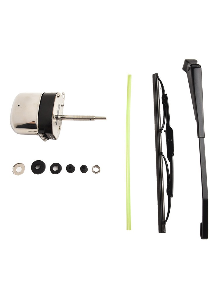 Adjustable Wiper Motor Kit for Jeep 12V Stainless Steel Smooth Functionality - Picture 5 of 12