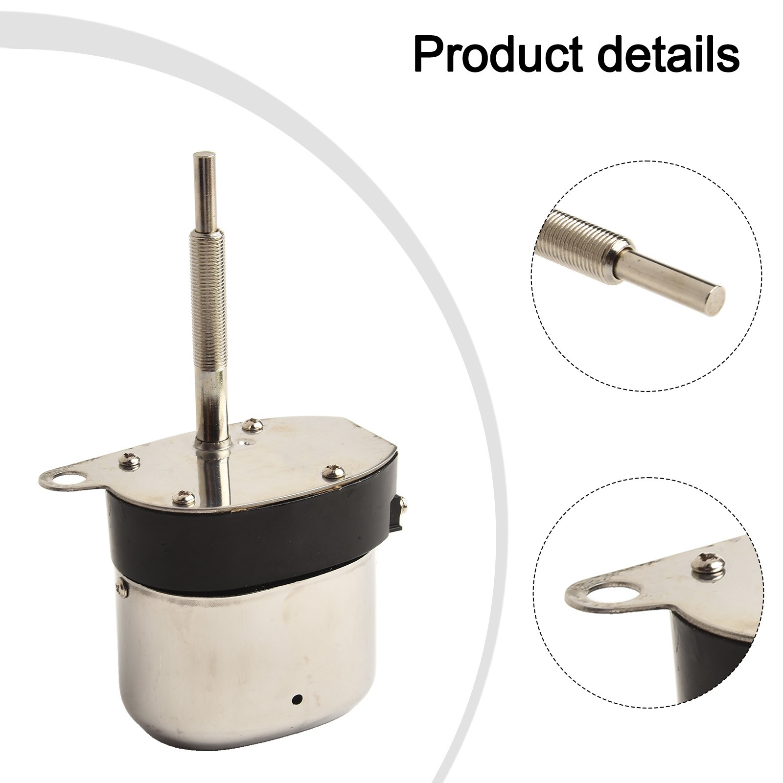 Adjustable Wiper Motor Kit for Jeep 12V Stainless Steel Smooth Functionality - Picture 10 of 12
