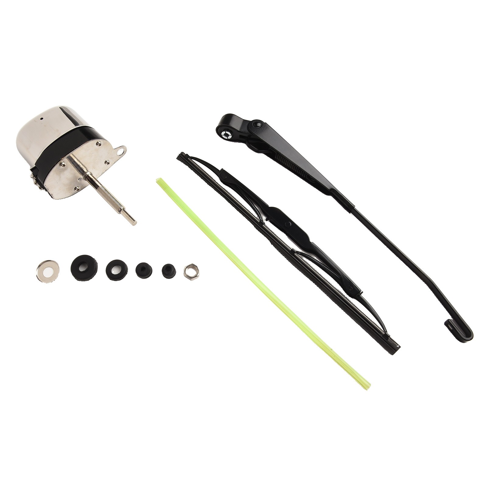 Adjustable Wiper Motor Kit for Jeep 12V Stainless Steel Smooth Functionality - Picture 2 of 12