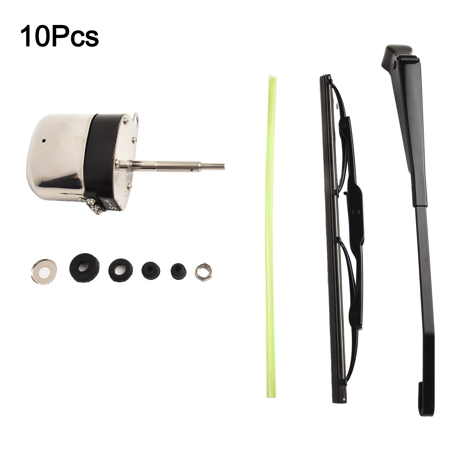 Adjustable Wiper Motor Kit for Jeep 12V Stainless Steel Smooth Functionality - Picture 6 of 12