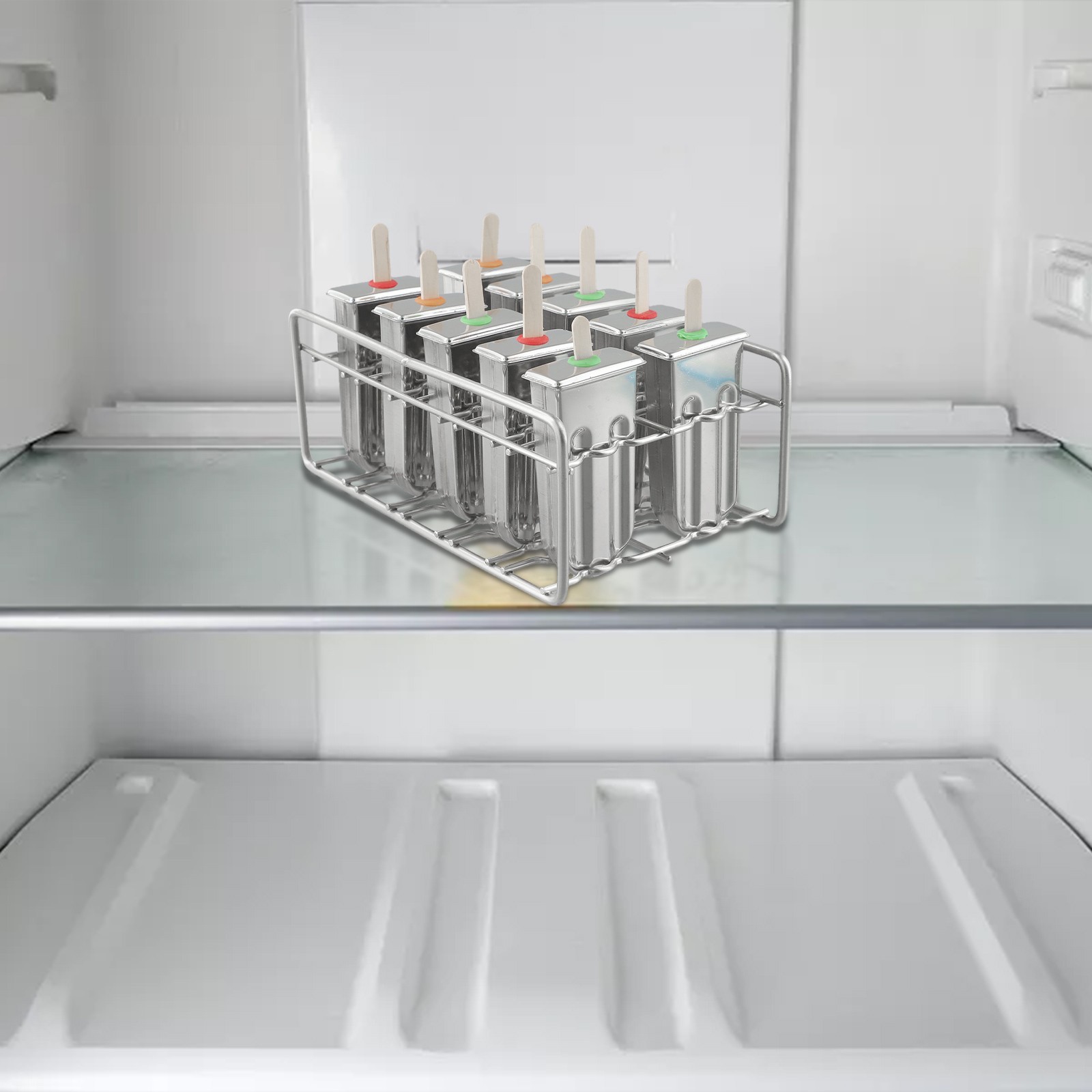Stainless Steel Popsicle Holder with Practical Design Cool Down in Style - Picture 20 of 33