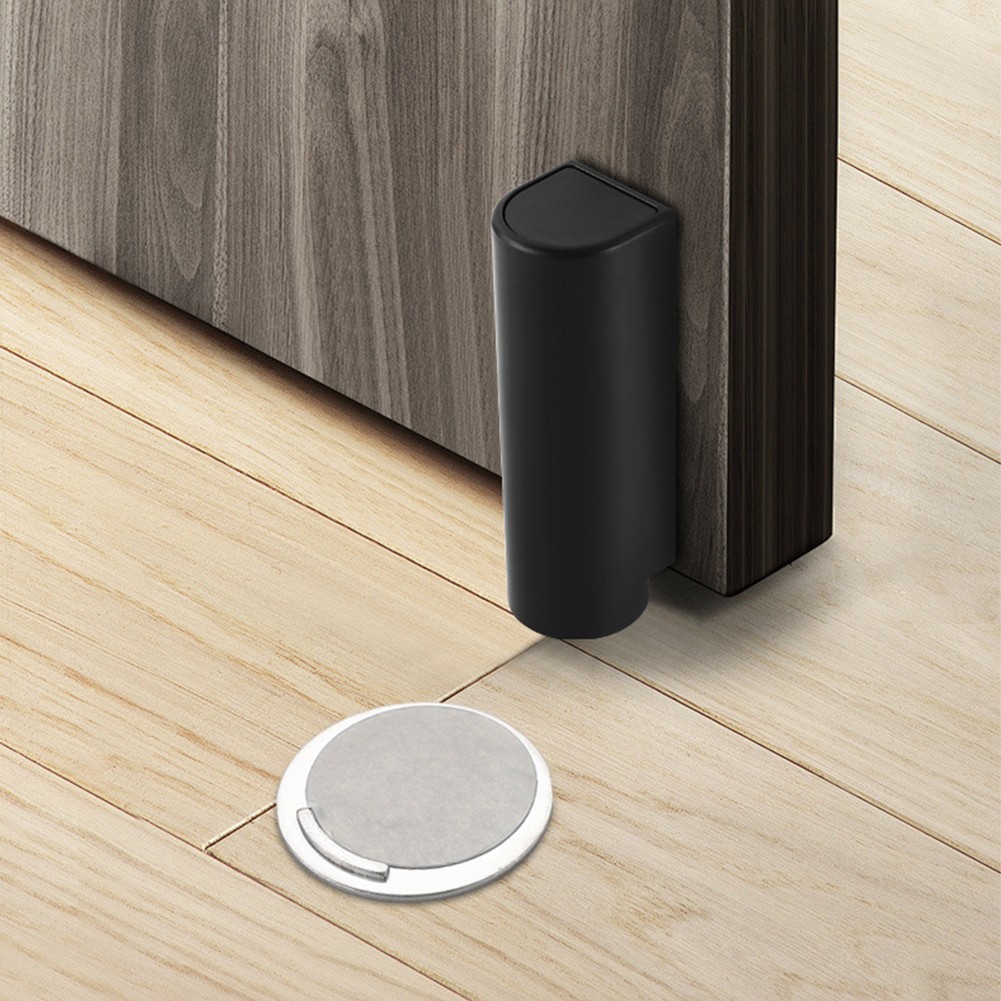 For Door Frame Width ≥16mm Magnetic Door Stopper Door Hardware Sleek Design - Picture 22 of 38