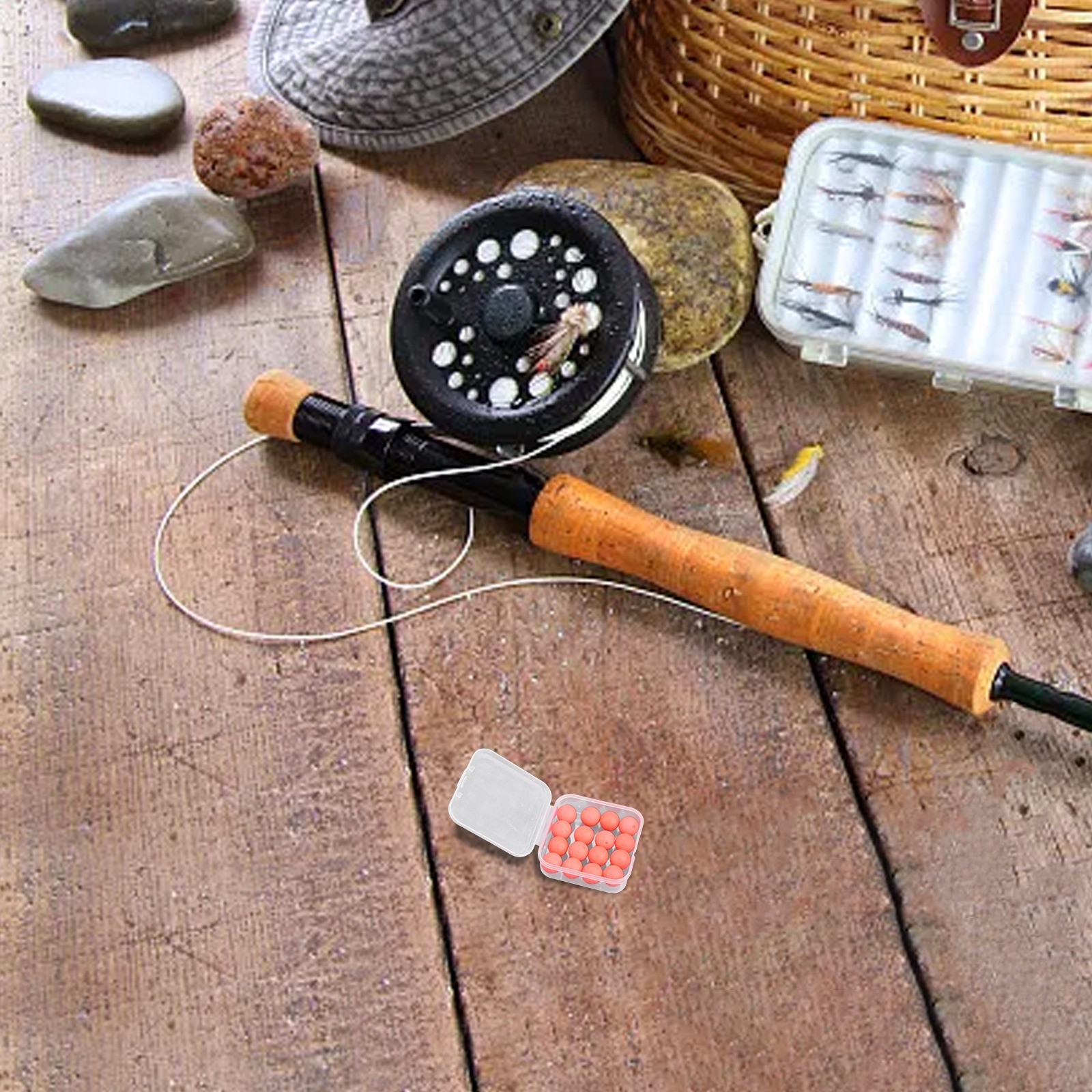 Perles flotteurs d'appats neufs 16 pi??ces accessoires de p??che ?? la carpe fl - Photo 16/29