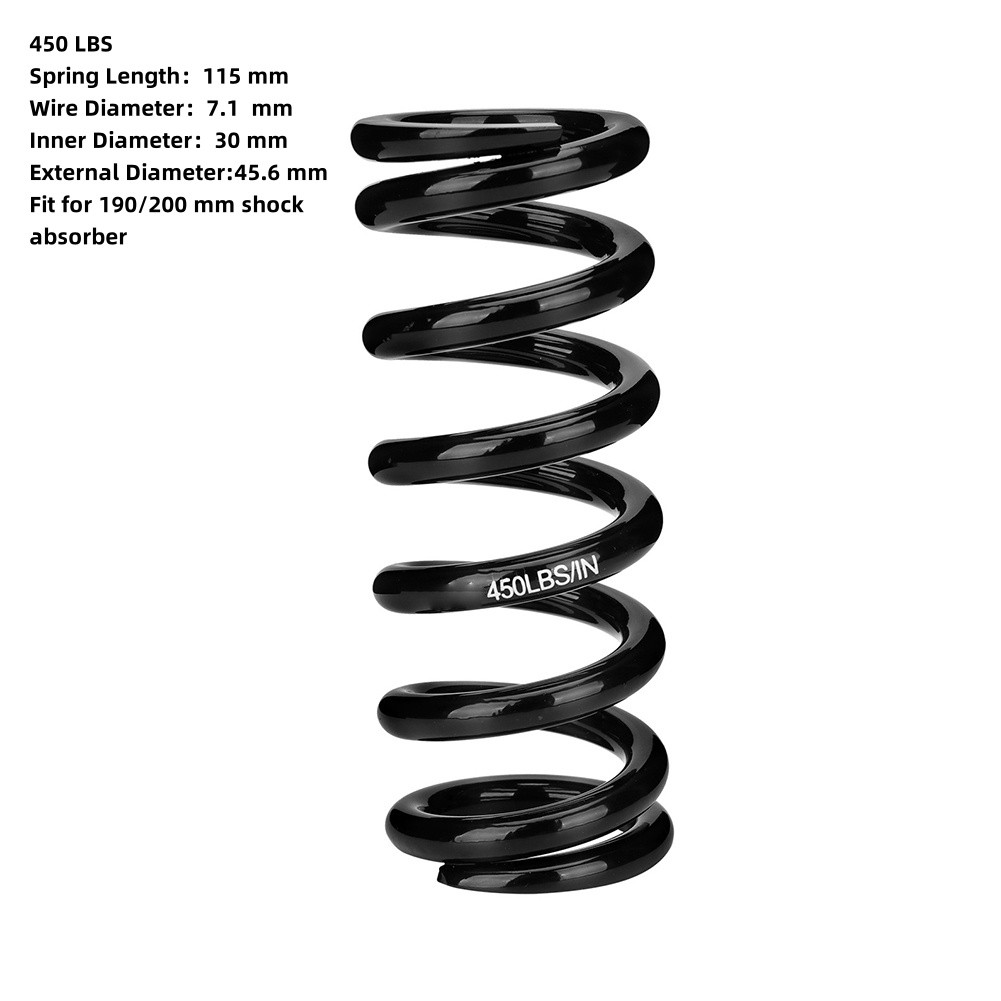 Aggiorna la tua bici con molla posteriore diametro interno 30 mm 350 650-LBS - Foto 7 di 12