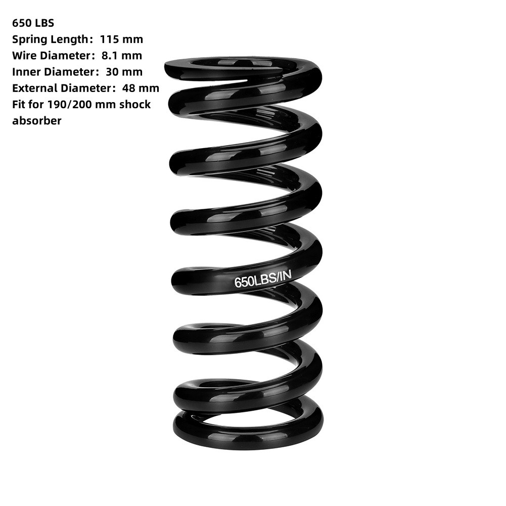 Aggiorna la tua bici con molla posteriore diametro interno 30 mm 350 650-LBS - Foto 12 di 12