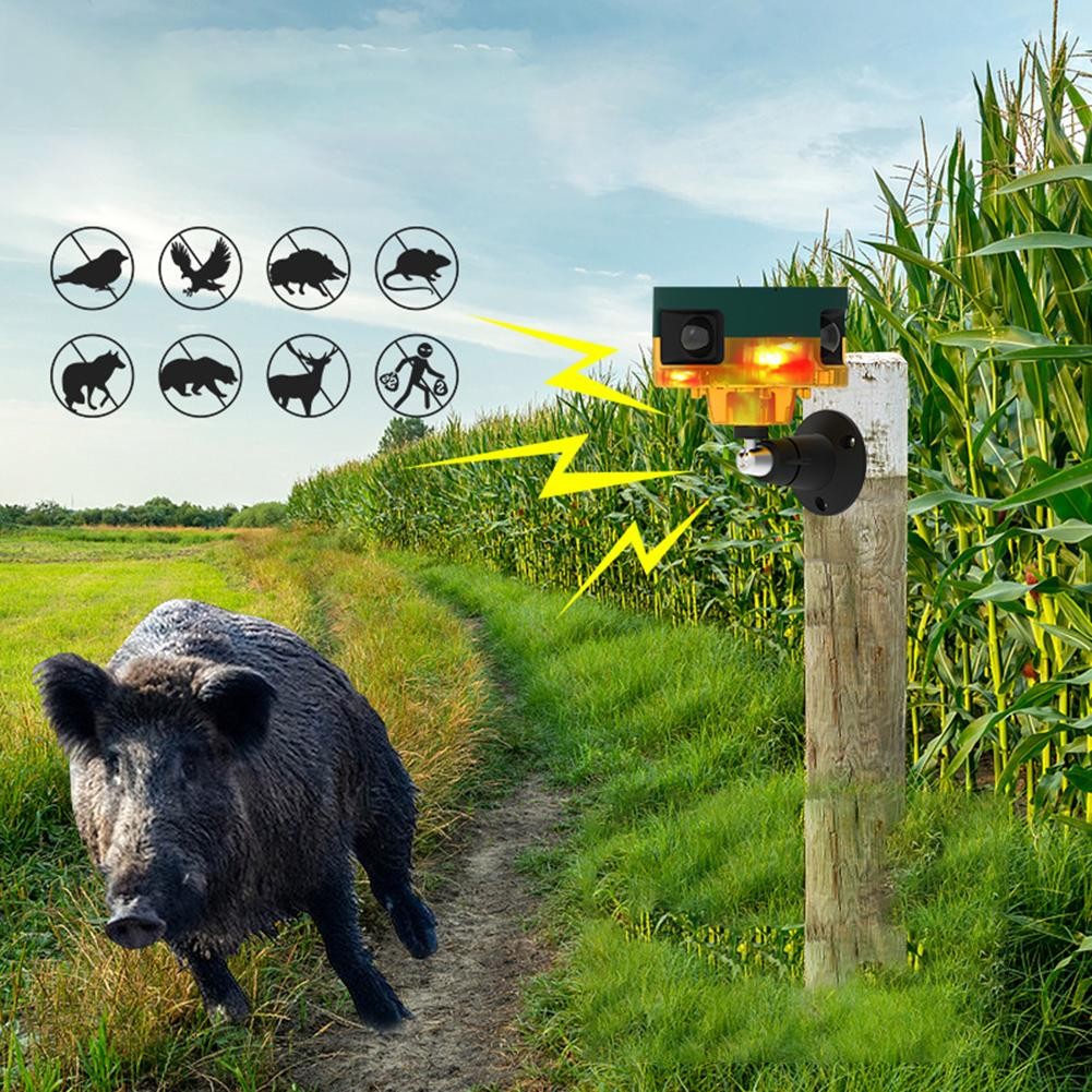 Capteur Infrarouge 360 Degr??s Alarme Dissuasion Animale Plusieurs Modes - Photo 23/25