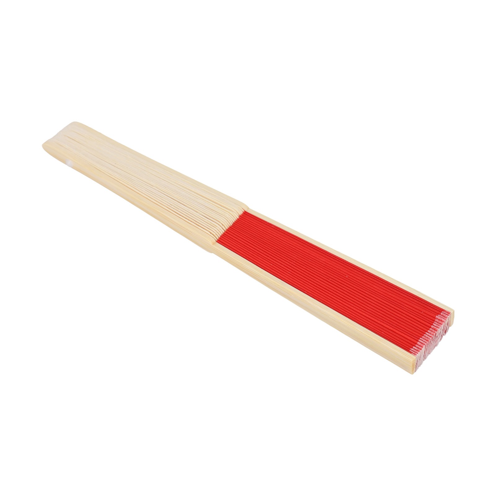 Striking Red Chinese Style Silk Small Fan Wood and Soft Silk Fabric Portable - Picture 56 of 64