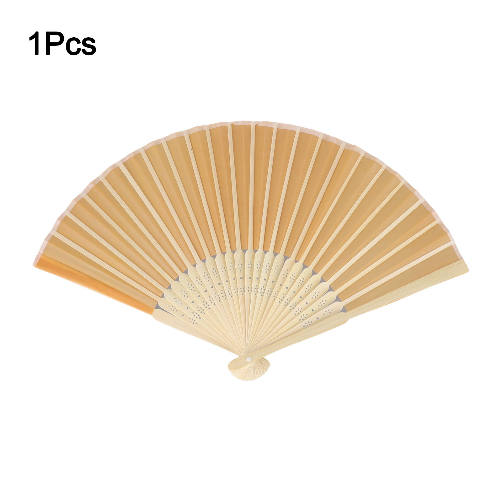 Striking Red Chinese Style Silk Small Fan Wood and Soft Silk Fabric Portable - Picture 60 of 64