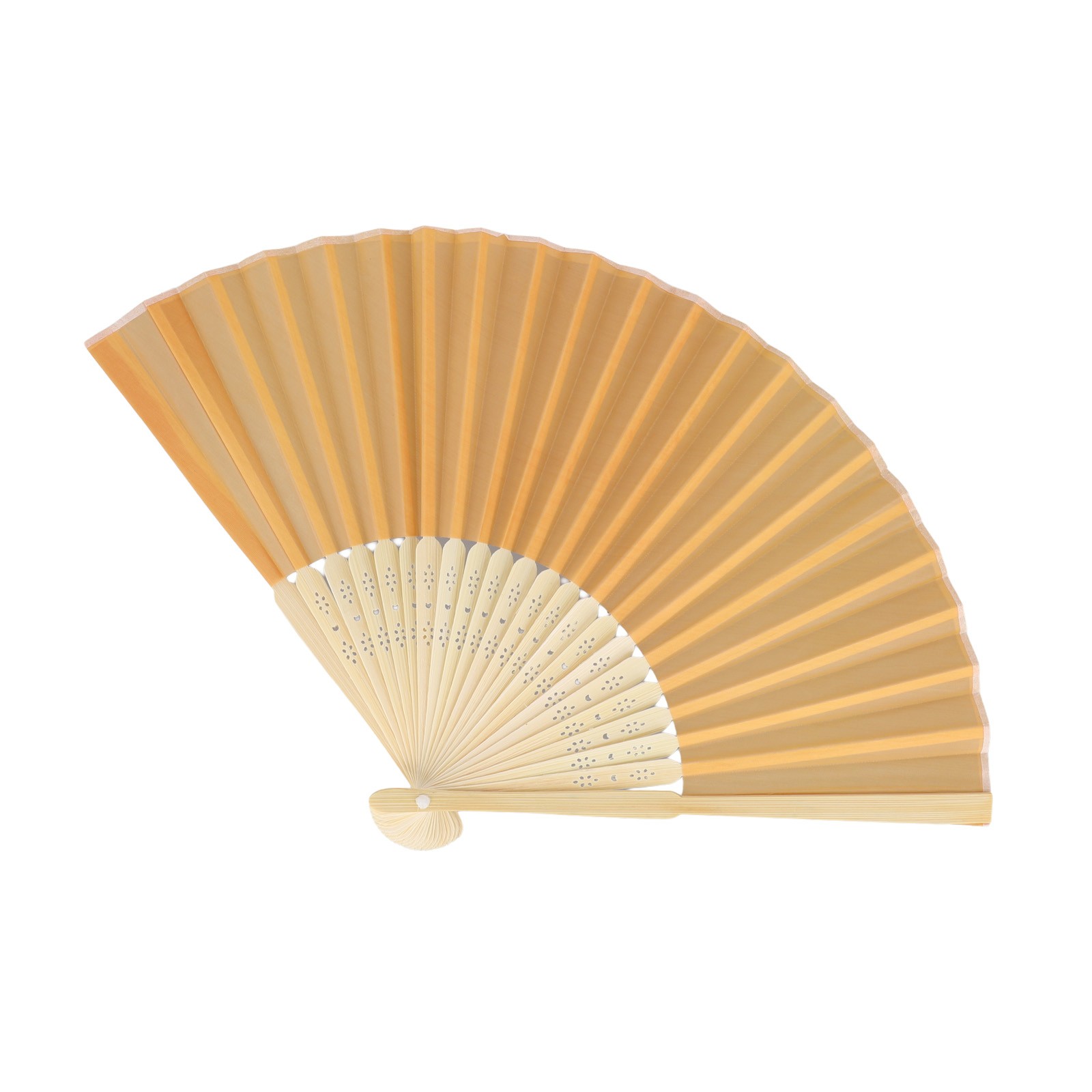 Striking Red Chinese Style Silk Small Fan Wood and Soft Silk Fabric Portable - Picture 62 of 64