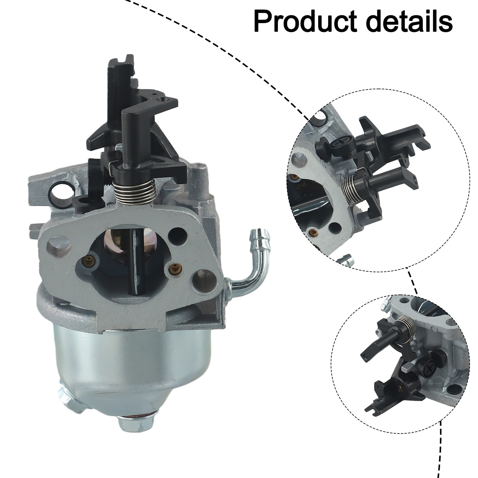 Huayi OEM Vergaser Für Firman P01201 Gasgenerator – Ersatzvergaser Mit Kraftstofffilter & Leitung Für 80CC Motor
