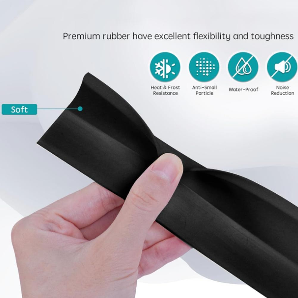 300cm Garage Door Sealing Strip Door Frame Rubber Strip Weatherproof - Picture 28 of 33