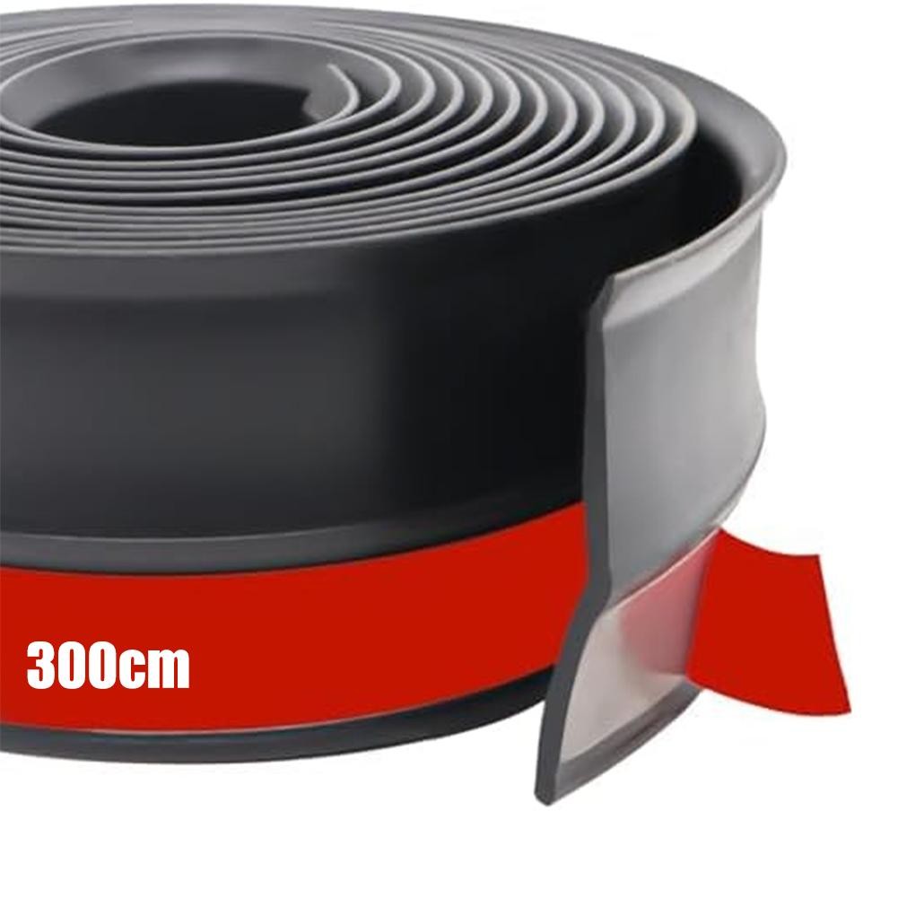 300cm Garage Door Sealing Strip Door Frame Rubber Strip Weatherproof - Picture 29 of 33
