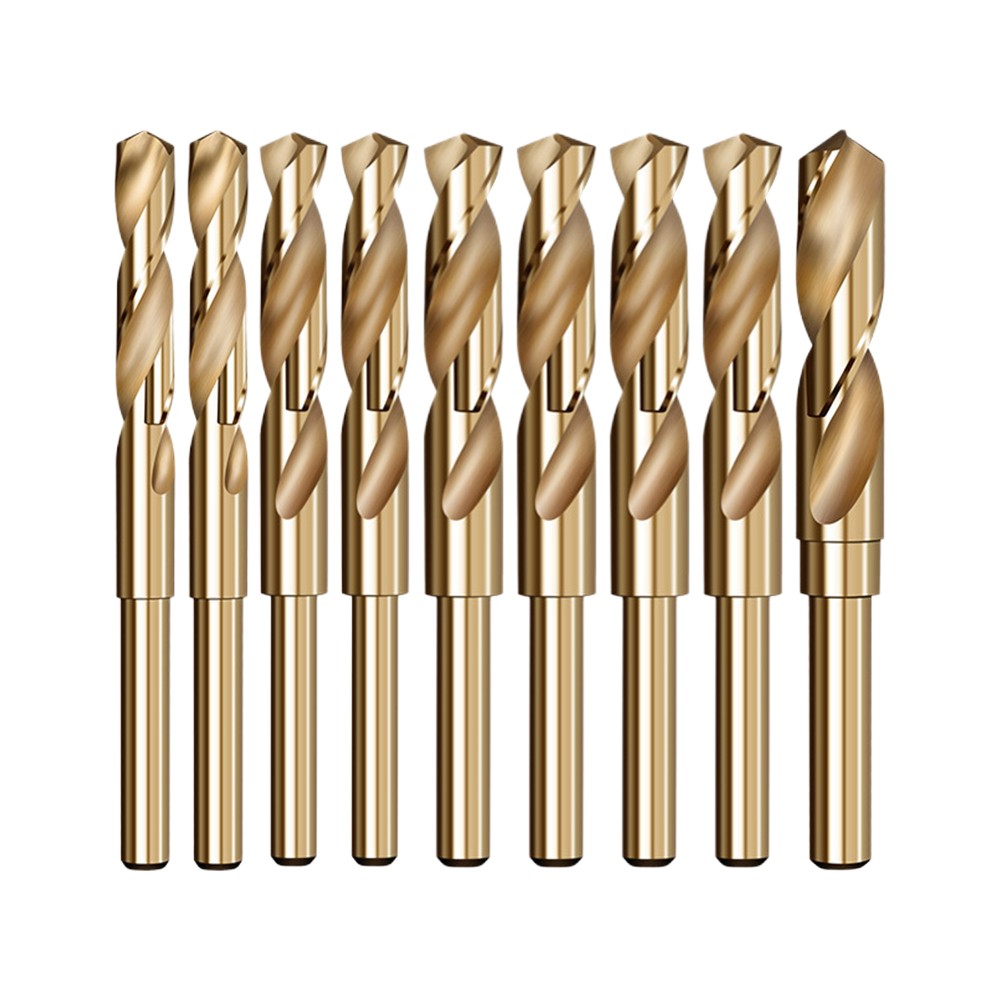 Multi Material Compatible Cobalt Drill Bits for Home Improvement Projects