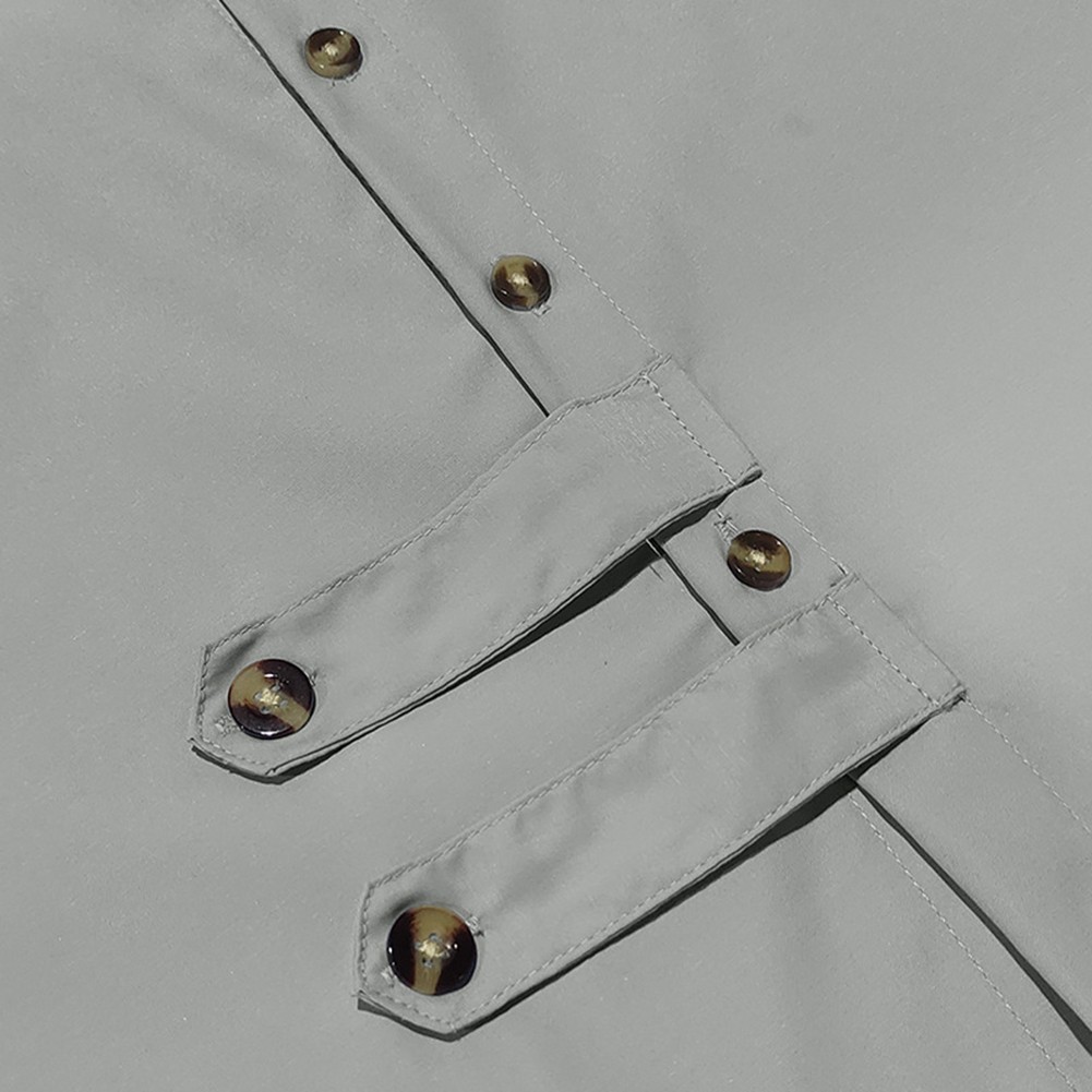 Herren Streetwear Langarm Hemd mit Umlegekragen für Freizeitkleidung - Bild 16 von 72