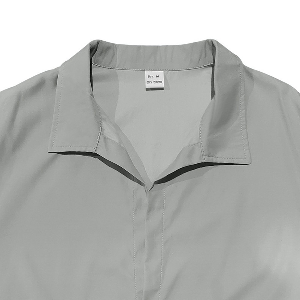 Herren Streetwear Langarm Hemd mit Umlegekragen für Freizeitkleidung - Bild 18 von 72