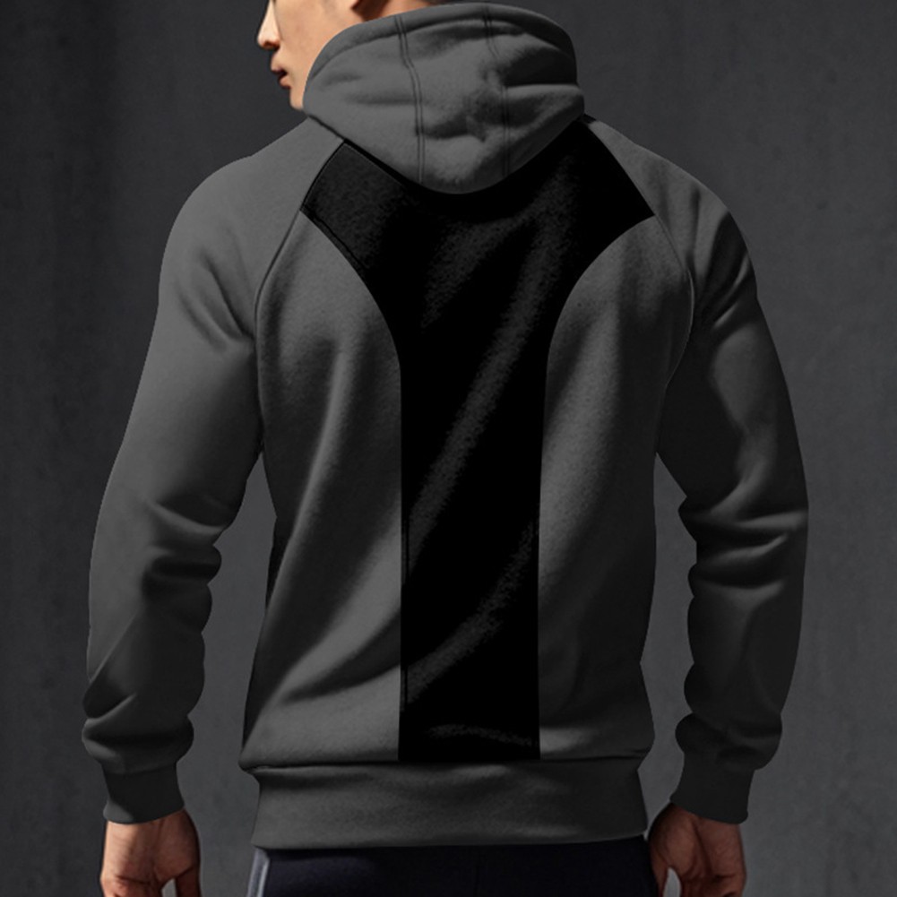 Herren Freizeit Sweatshirts Samt Sweatshirts Einfarbig Kapuzenpullover - Bild 17 von 72