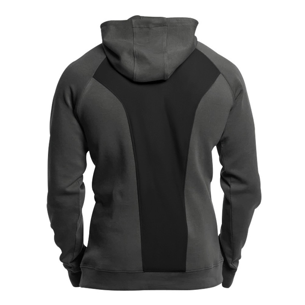 Herren Freizeit Sweatshirts Samt Sweatshirts Einfarbig Kapuzenpullover - Bild 20 von 72