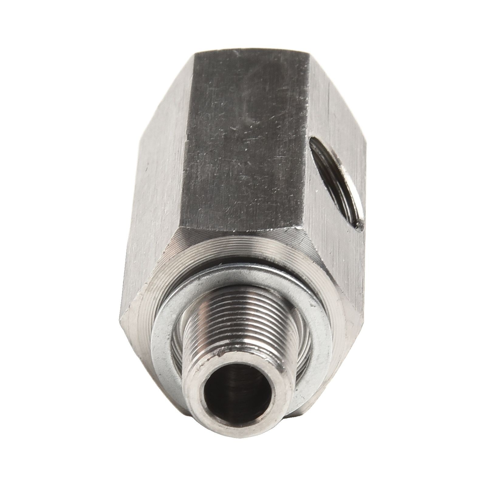 Steel 1/8'' BSPT Oil Pressure Sensor Tee To NPT Adapter Turbo Feed Line