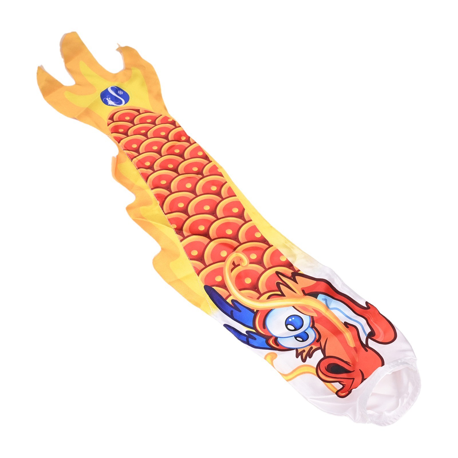 Windsock Wind Sock Bag 70cm/27.56\" Desk Dragon Dragon Pattern Foldable - Picture 35 of 39
