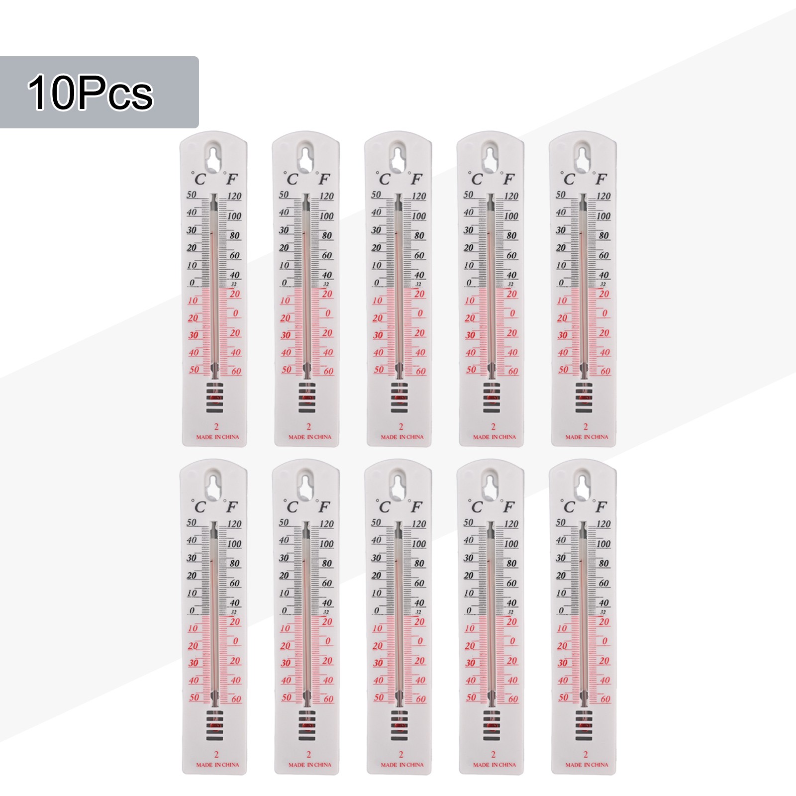 Digitales Thermometer für Wandmontage im Innen und Außenbereich im Garten - Bild 38 von 45