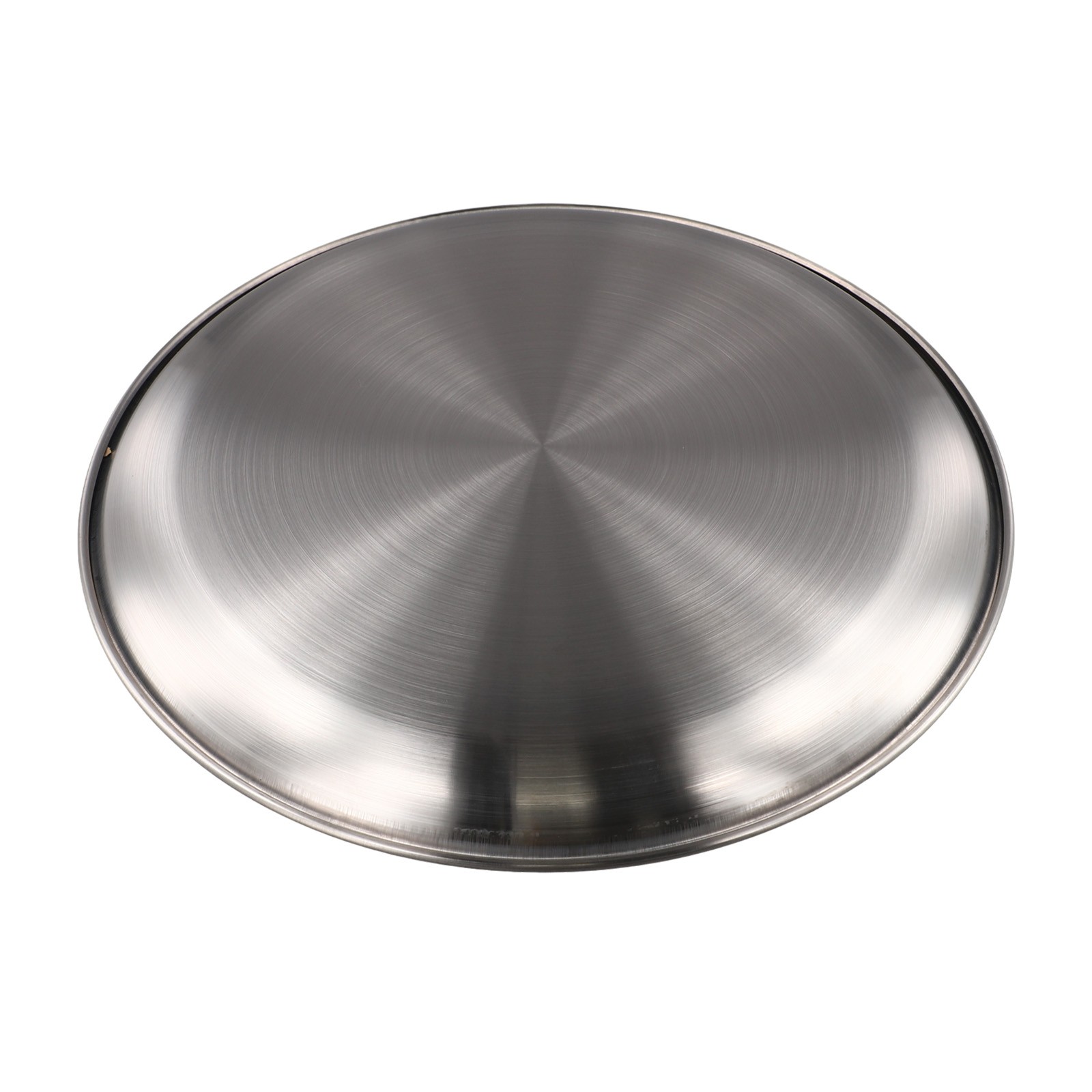 Plate Stainless Steel 14/17/20/23/26cm Accessories Breakfast Dining Dinner - Picture 48 of 57