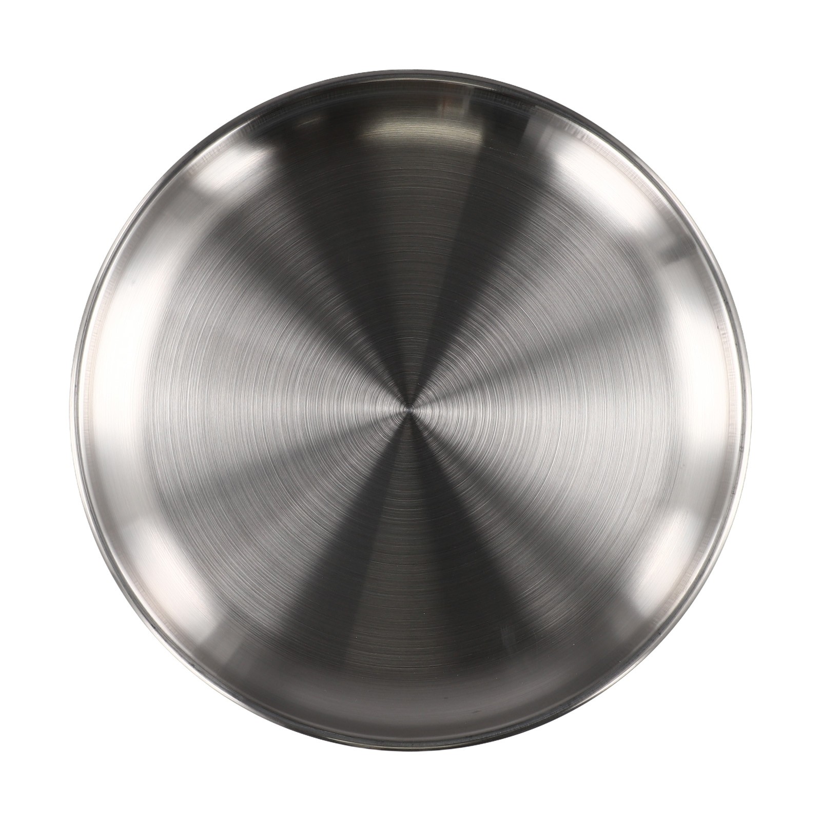 Plate Stainless Steel 14/17/20/23/26cm Accessories Breakfast Dining Dinner - Picture 47 of 57