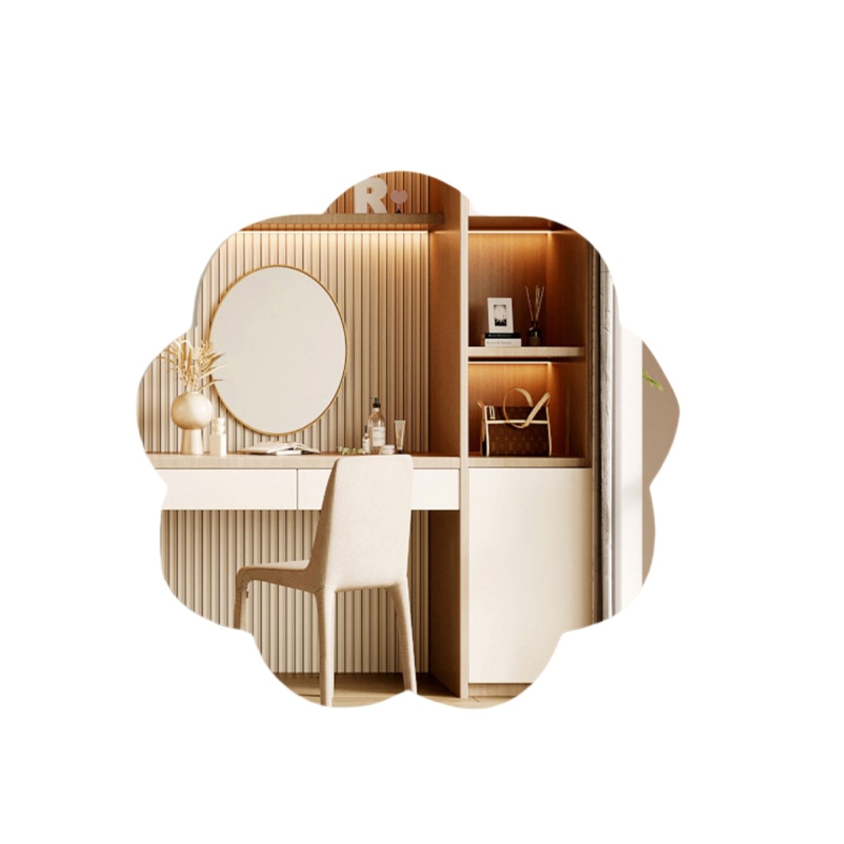 Innovative Irregular Shaped Mirrors to Beautify Your Space Effortlessly