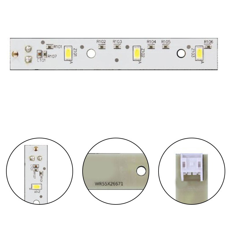 Replacement WR55X26671 LED Light Panel for Refrigerator Lighting Needs - Picture 12 of 16