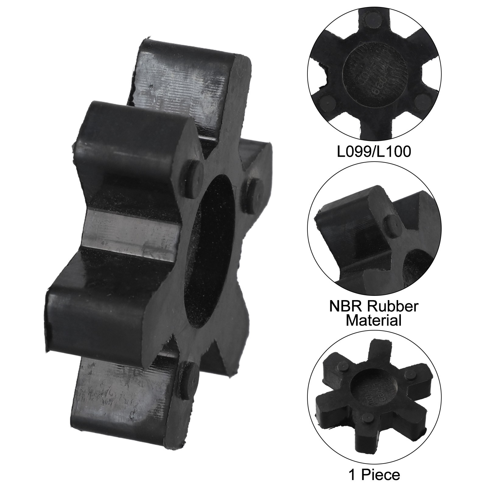 L099/ L100 Rubber Spider Insert Fits LO99& L-100 for Lovejoy L-Jaw