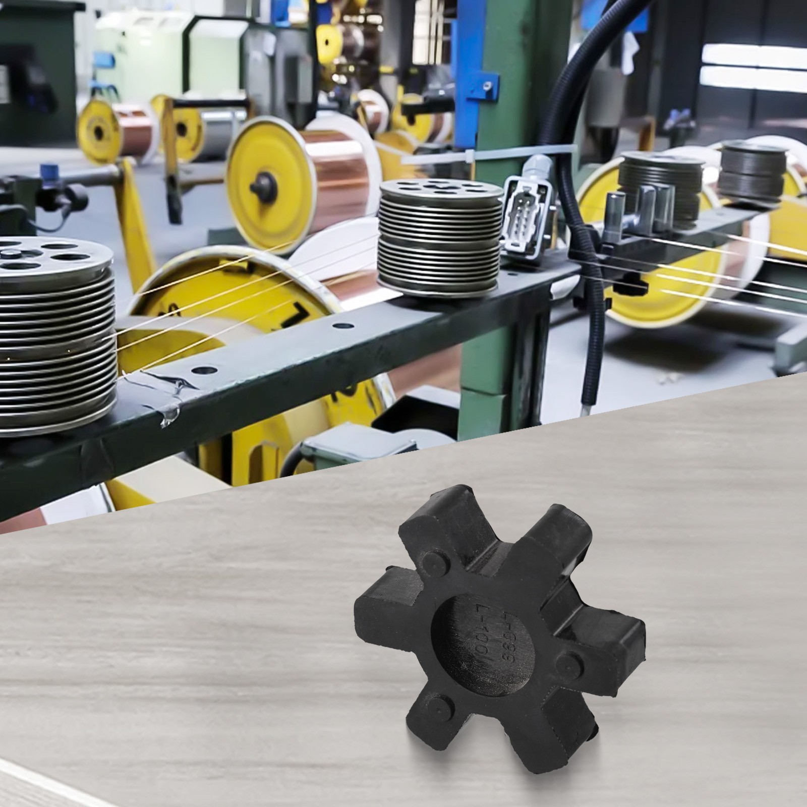 L099/ L100 Rubber Spider Insert Fits LO99& L-100 for Lovejoy L-Jaw