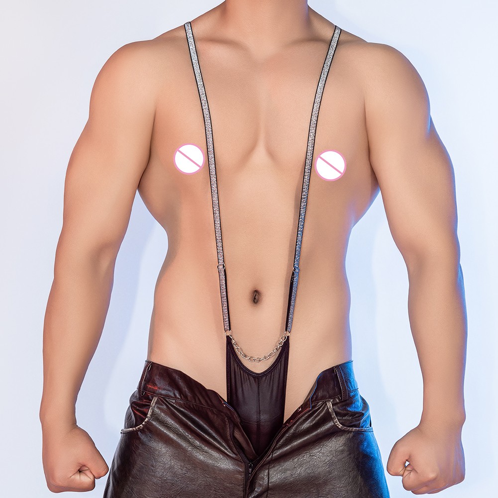 Body string homme tendance sous vêtement slip sexy avec tissu respirant - Picture 39 of 42