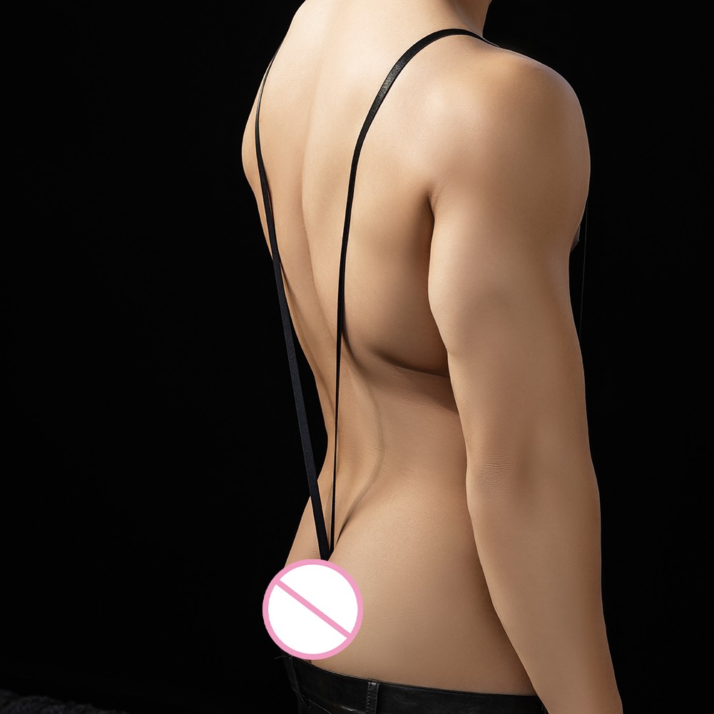 Body string homme tendance sous vêtement slip sexy avec tissu respirant - Picture 24 of 42