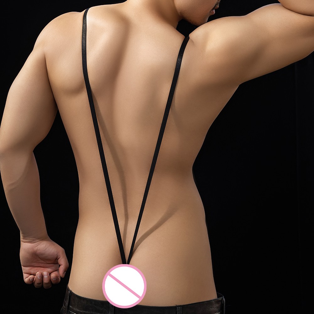 Body string homme tendance sous vêtement slip sexy avec tissu respirant - Picture 33 of 42