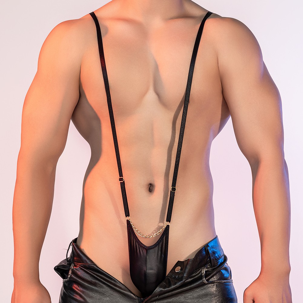 Body string homme tendance sous vêtement slip sexy avec tissu respirant - Picture 29 of 42