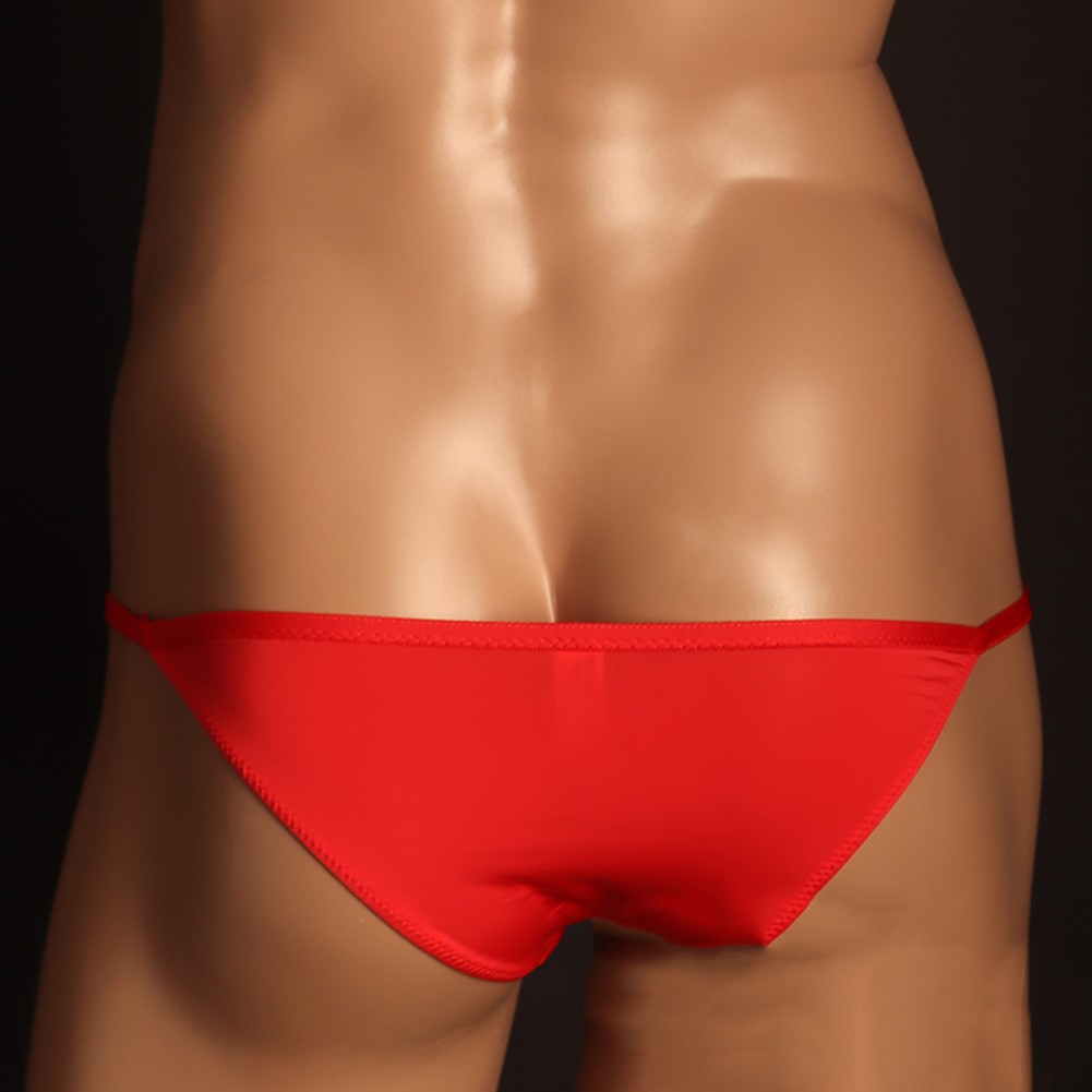 Ice Silk Men's  for LINGERIE Sexy Pouch Panties Comfortable and Stylish Fit - Picture 18 of 25