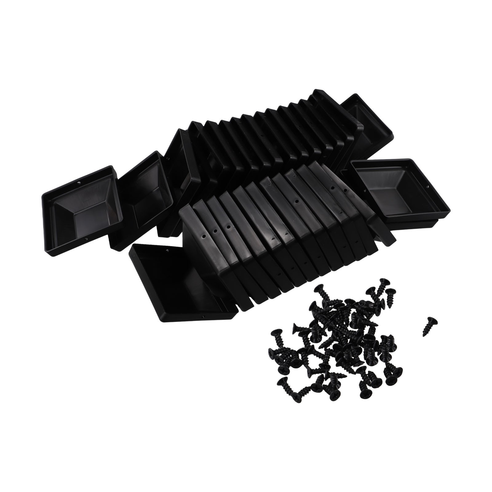 Schützen Sie Ihre Holzpfosten mit schwarzen 4x4 Zoll Holzzaun Pfostenabdeckunge - Bild 34 von 38
