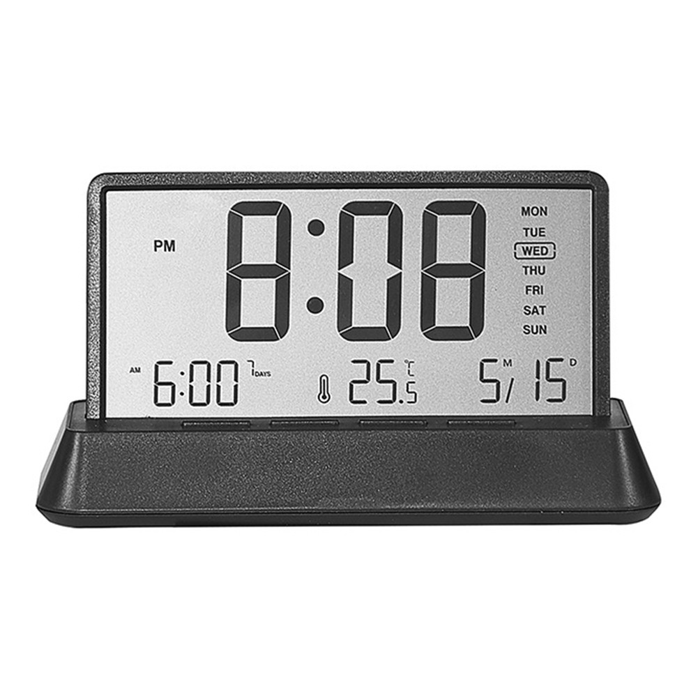 Digital Wall Clock Alarm Clock Versatile Use Clear Reading Large Digital Display
