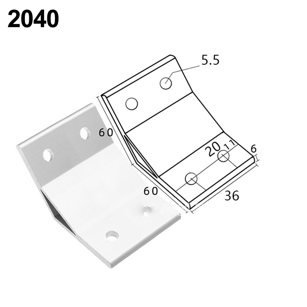 Verbinden Sie Ihre für Aluminiumprofile effizient mit einer 135 Grad Halterung - Bild 41 von 43