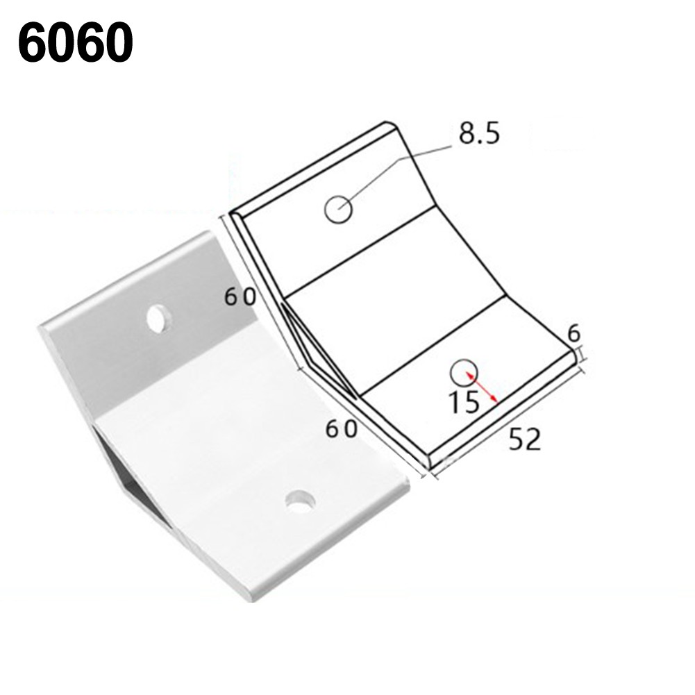 Verbinden Sie Ihre für Aluminiumprofile effizient mit einer 135 Grad Halterung - Bild 40 von 43