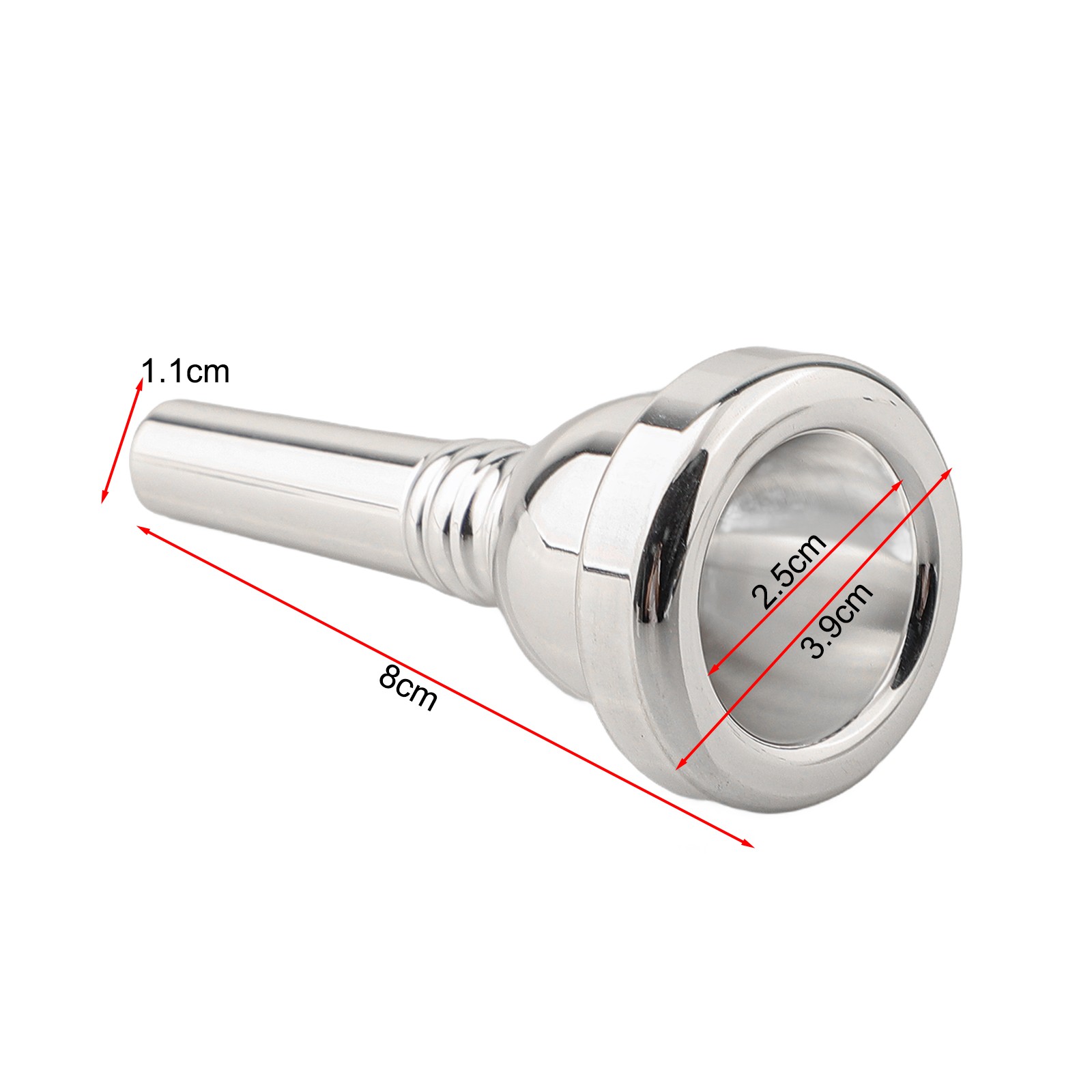 Trombone Mouthpiece Performance Practice Rich Tone Essential Accessory - Picture 17 of 29